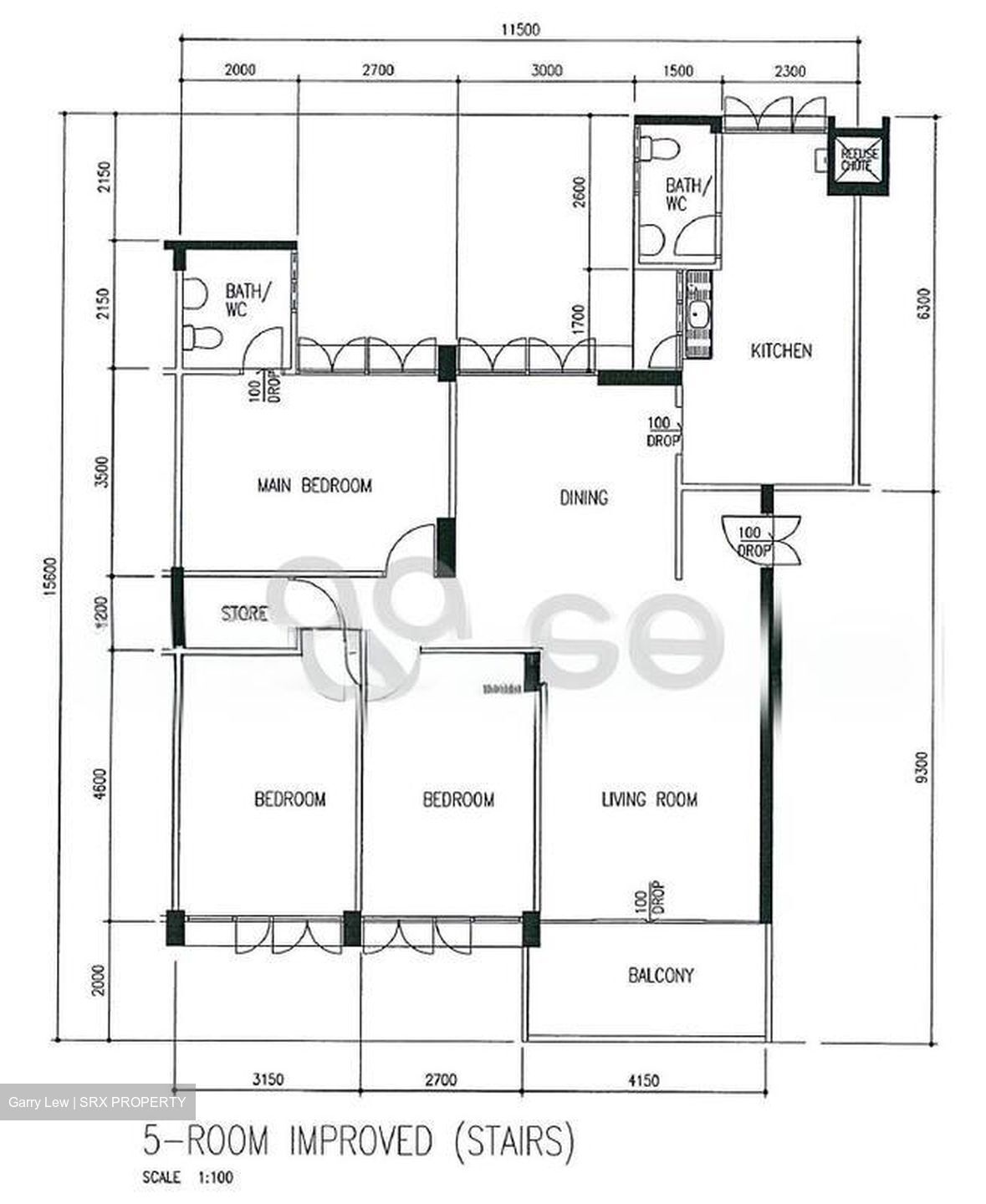Blk 101 Sunset Way Residence (Clementi), HDB 5 Rooms #495988061